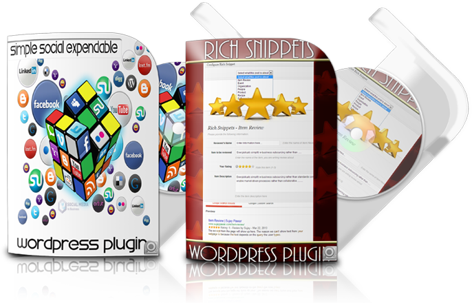 Simple Social Expandable word press pluing