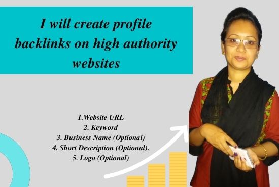 I will do 100 manual high domain authority SEO profil...