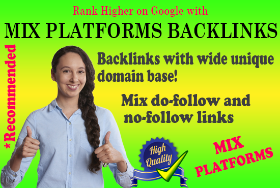 1500 Dofollow and Nofollow SEO Backlink for Link Buil...