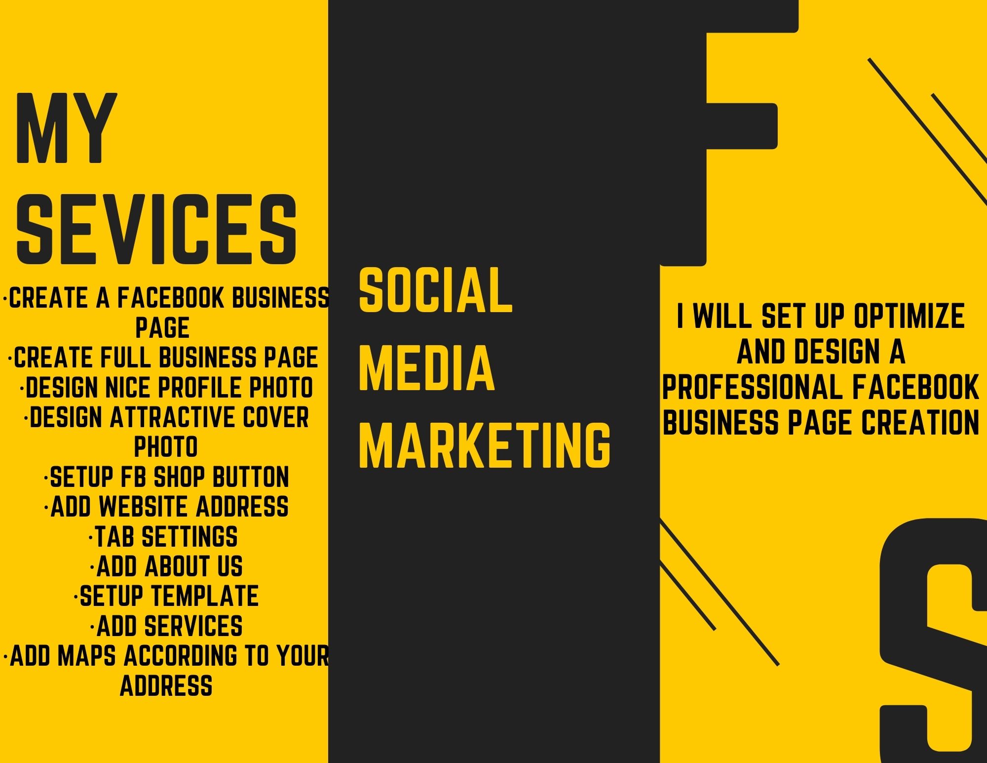 I will design and manage your Facebook page