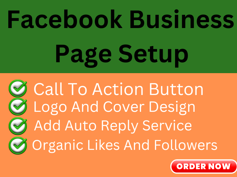 I will setup attractive Facebook business page fun pa...