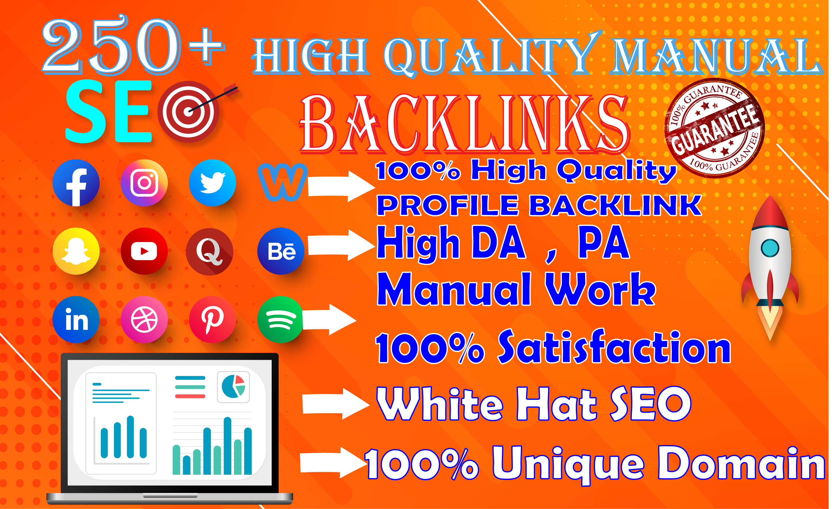 I will do High Quality Profile Backlink to rank site