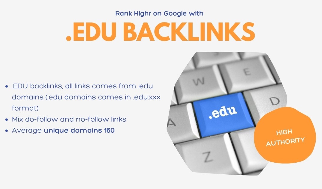 500 high authority edu backlinks SEO backlinks, link...