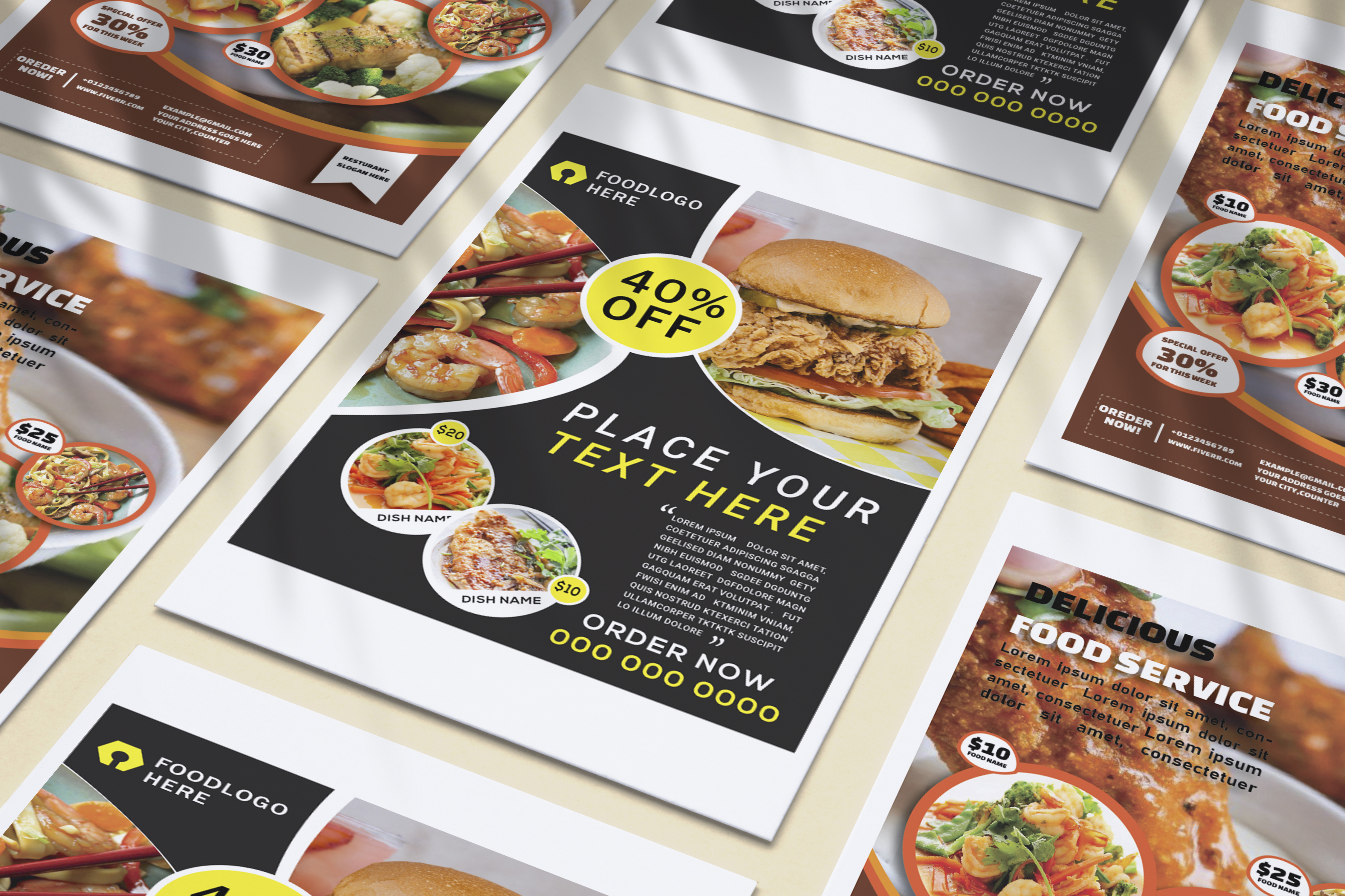 I will design business logo and flyer