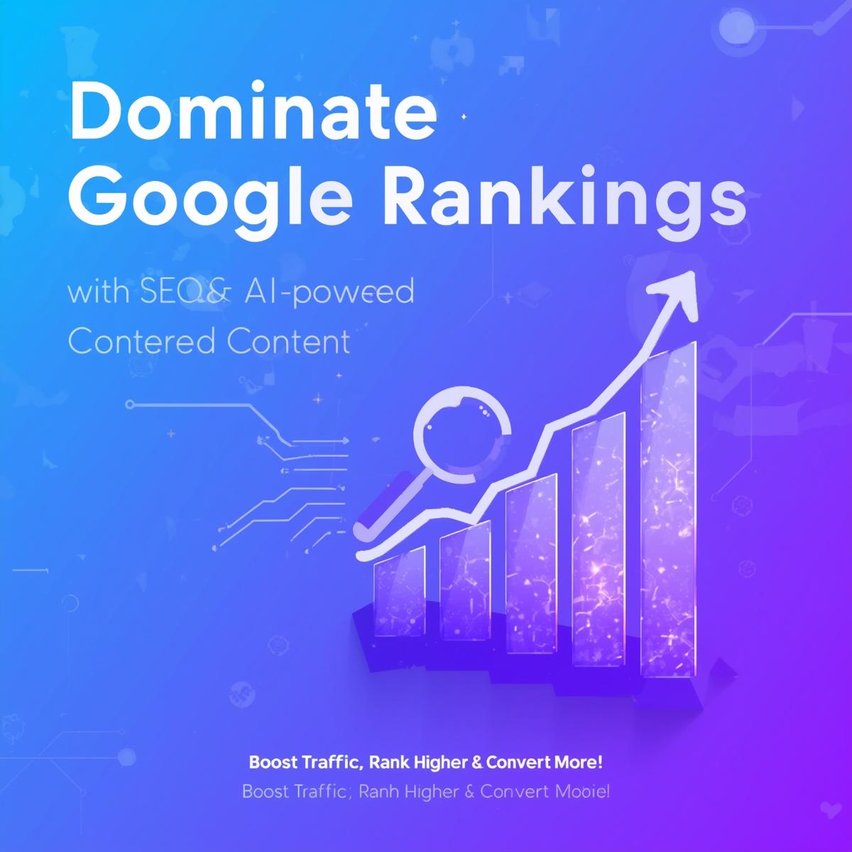 Dominate Google Rank With SEO & AI-Powered Conten...