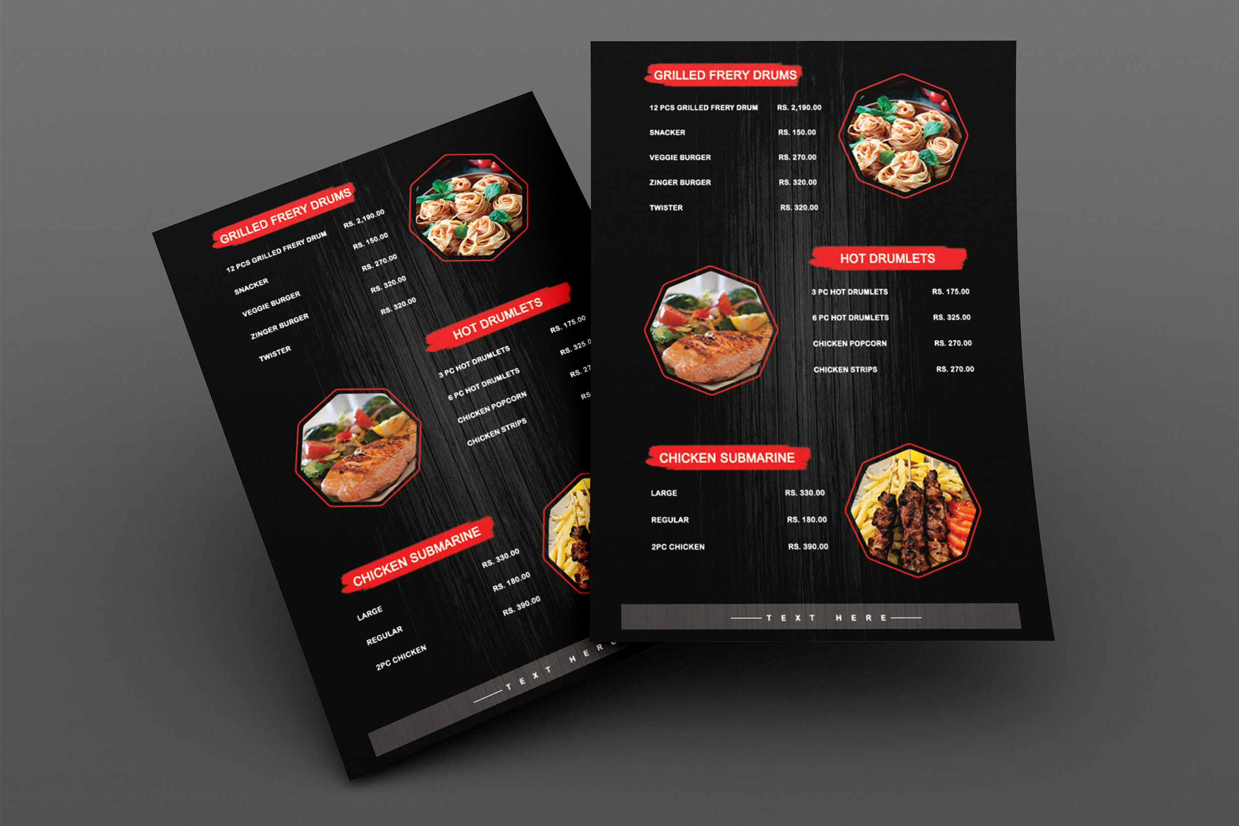 I will do a modern food menu, digital menu or restau...