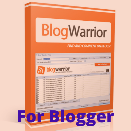 Blog Warrior software for blogger