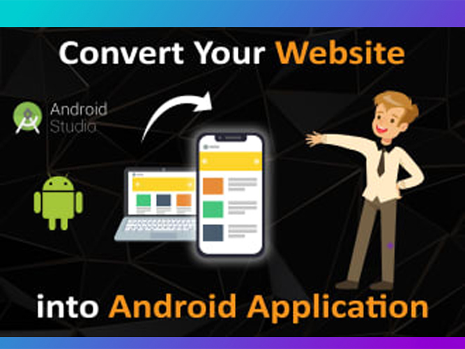 I will convert your website into professional android...