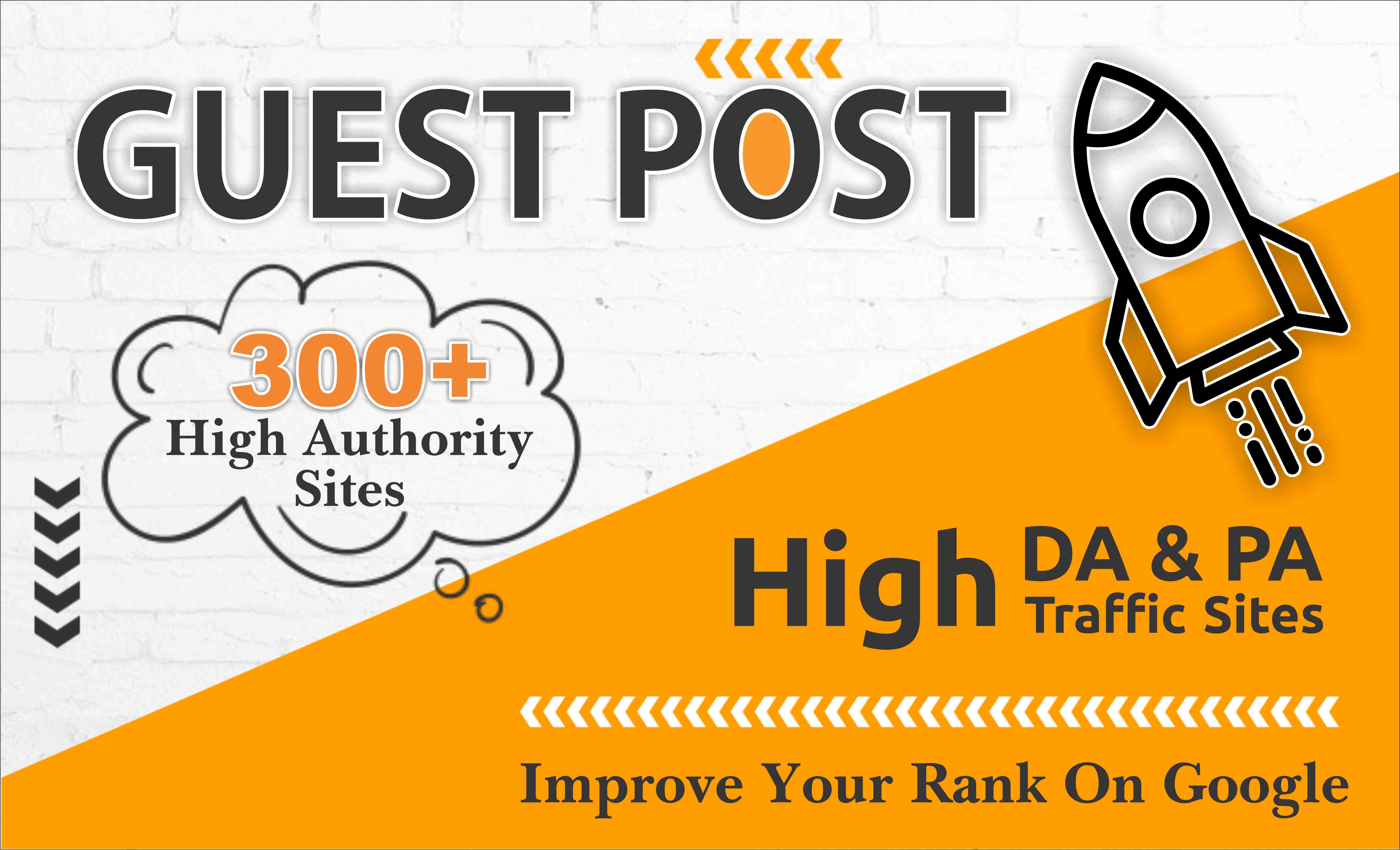 125 high quality guest posts dofollow link high da si...
