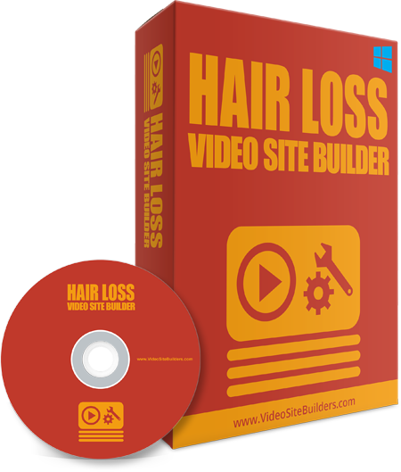 HAIR LOSS VIDEO SITE BUILDER SOFTWARE HELP INSTANTLY ...