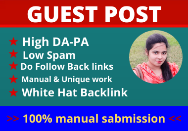 Write and Publish 10 Guest Post High Authority websit...