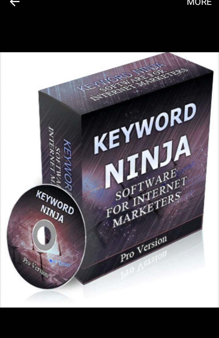Keyword Ninja software for internet marketers pro ver...