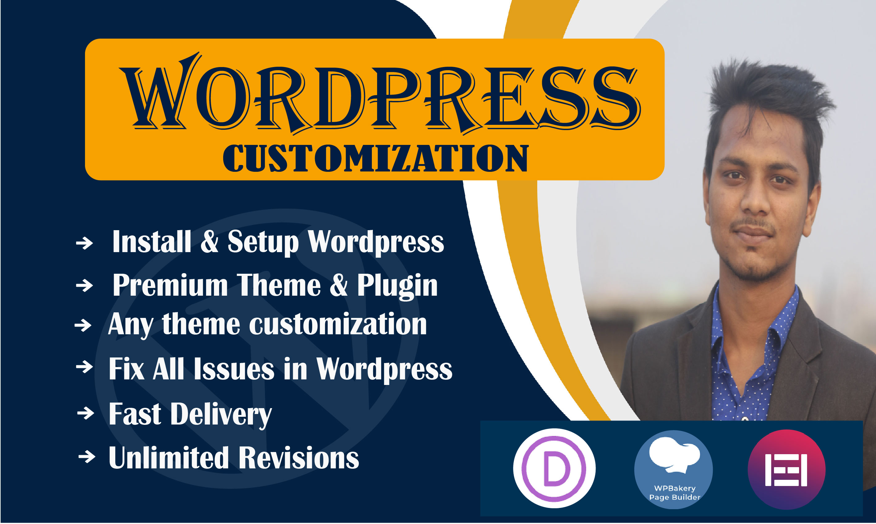 Creat a design responsive professional WordPress webs...