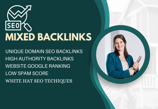 I will do 50 mix high authority do follow quality seo...