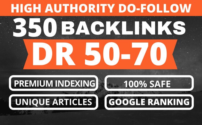 I will do white hat seo dofollow backlinks, link bui...