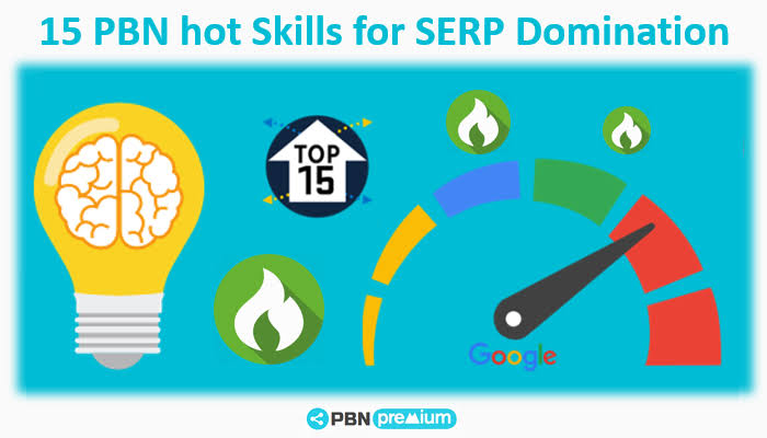I give you my 15 PBN's hot skilss for a solid serp do...
