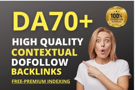 I will do high quality contextual SEO dofollow backli...