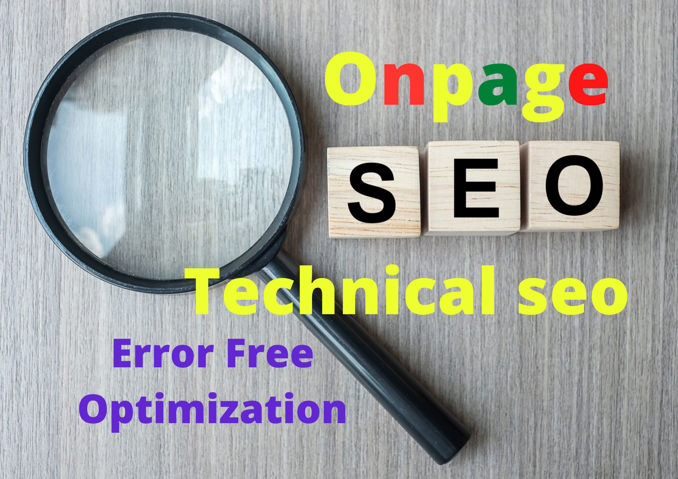 I will do Onpage and Technical SEO for your website o...