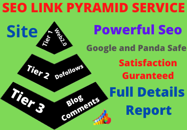Exclusive 3 Tier LINK Pyramid to Boost Your Google Ra...
