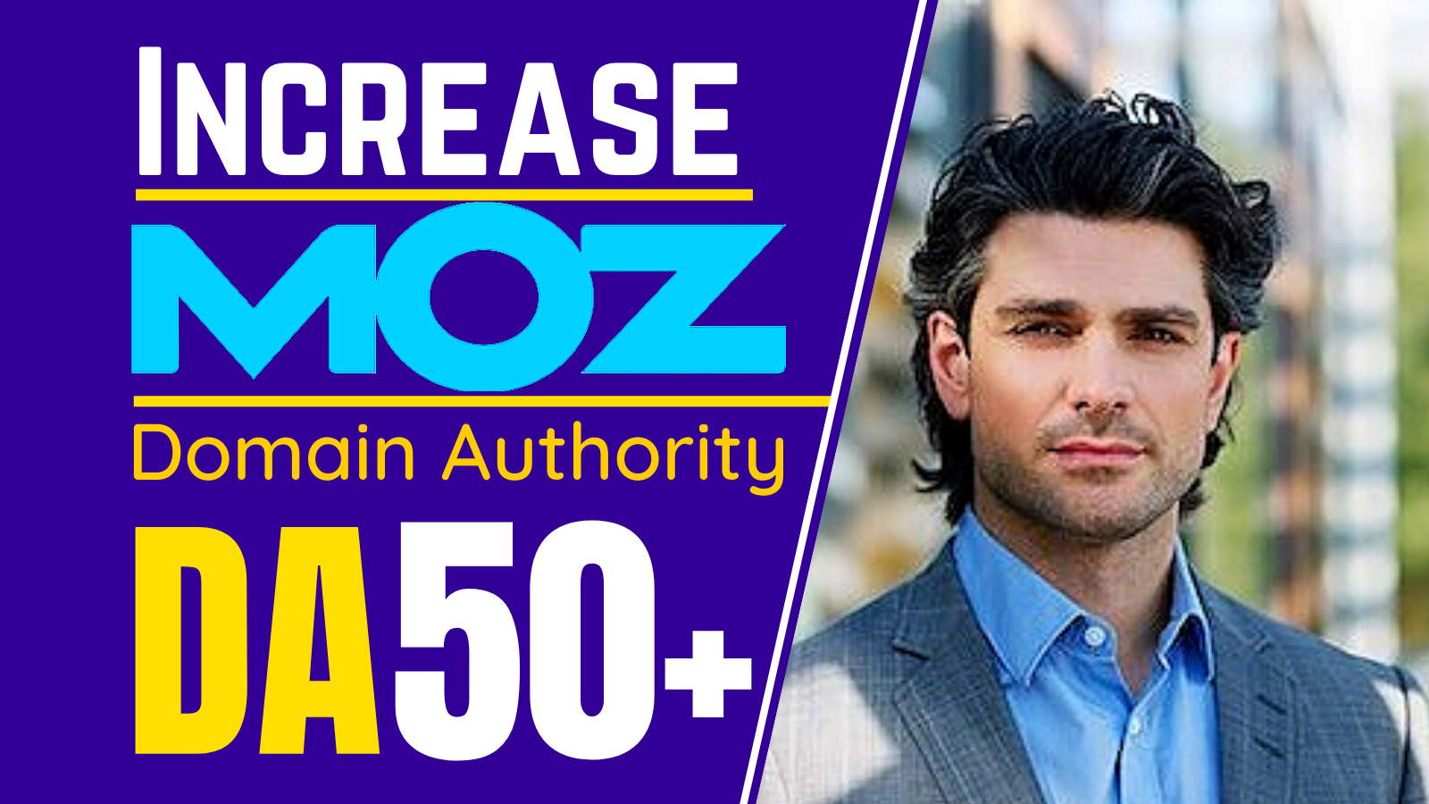 I will increase domain authority increase MOZ DA 0 to...