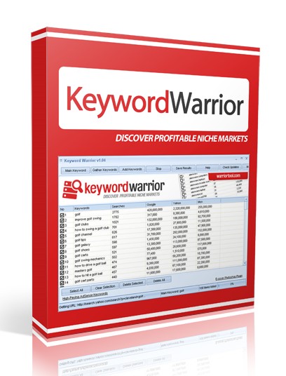 Keyword Warrior software for windows 7 or higher