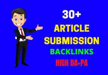 I will do pdf or article submission manually on top 5...
