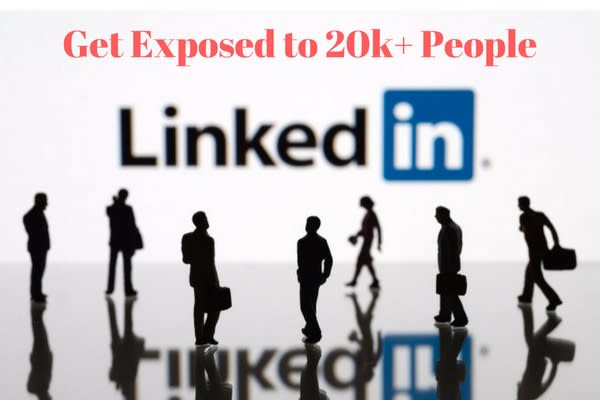 Promote You Or Your Posts On My Linkedin Profile with...
