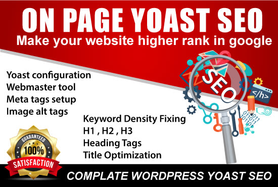 I will provide wordpress onpage SEO service for googl...