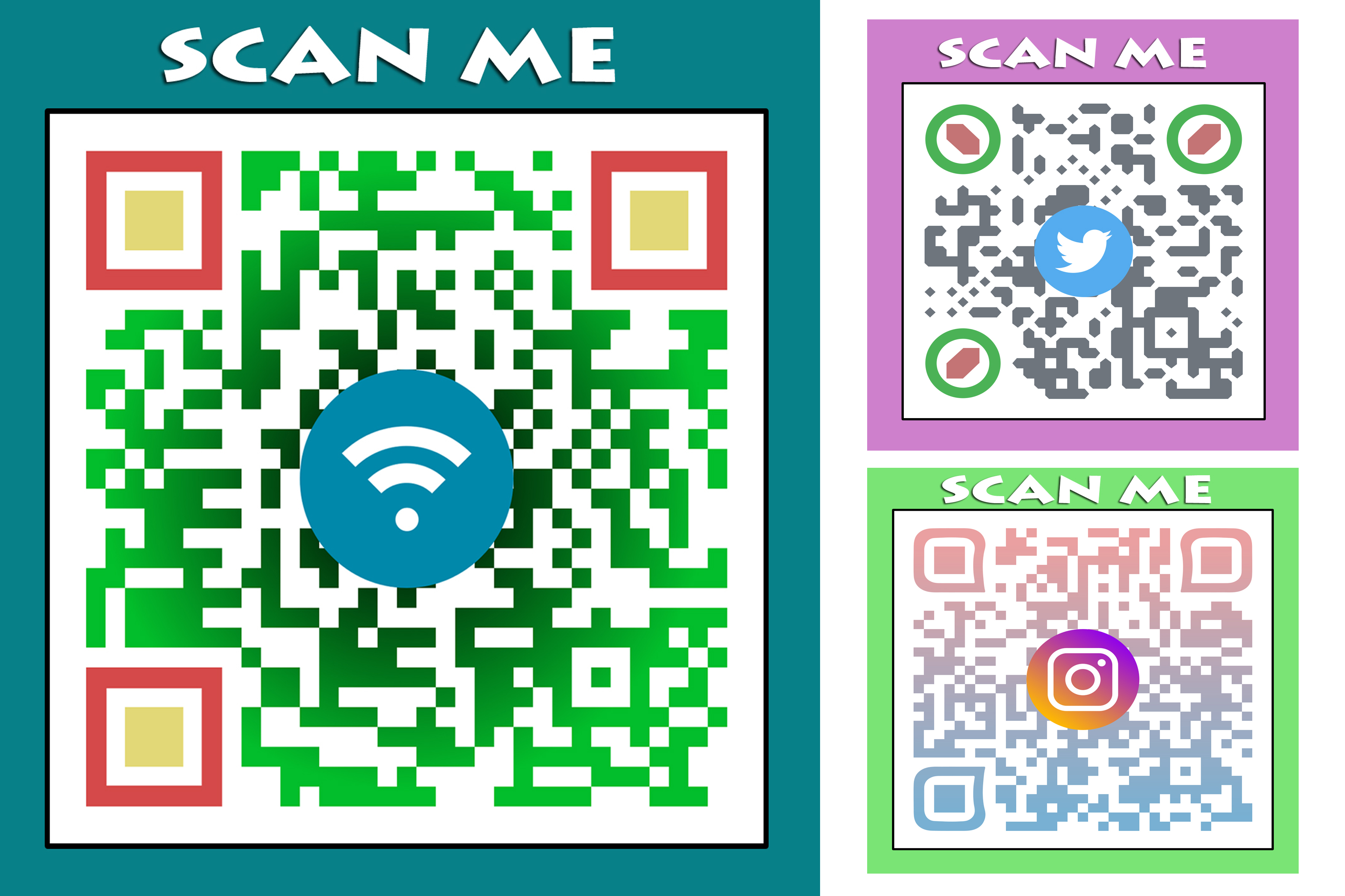 I will do best eye catchy qr code generator with your...