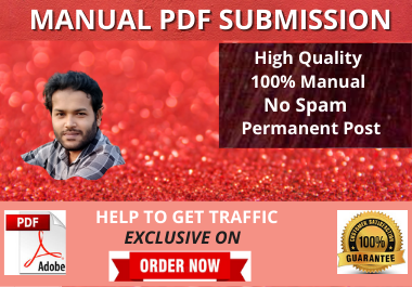 Live 80 PDF Submission dofollow backlinks High Author...