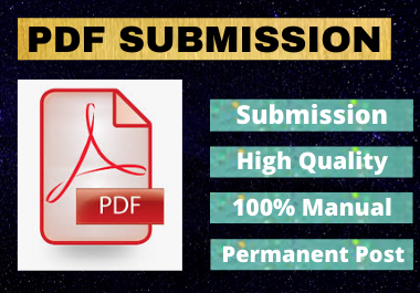 60 PDF Submission High Authority Website Permanent Do...
