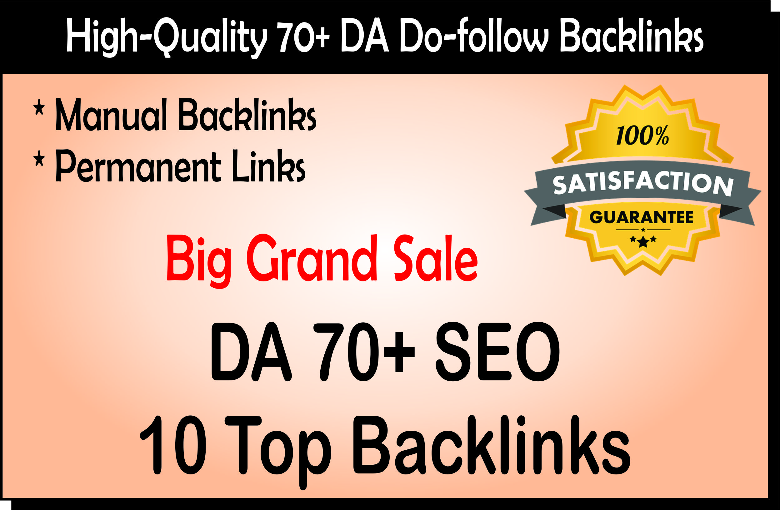 You Will Get 10 High Quality Backlinks On DA 70 Websi...