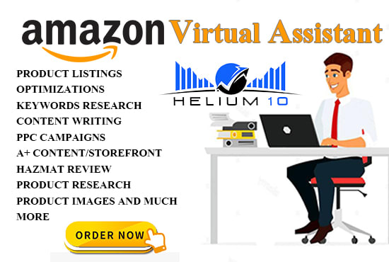 I will be your specialist amazon virtual assistant am...