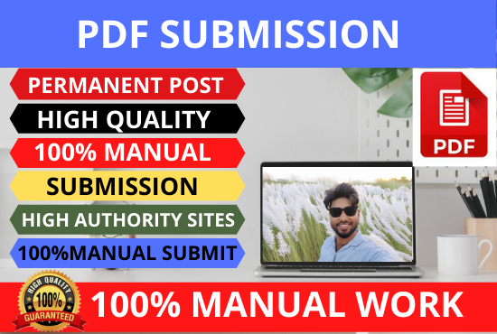 I will 80 PDF submission and docs sharing dofollow ba...