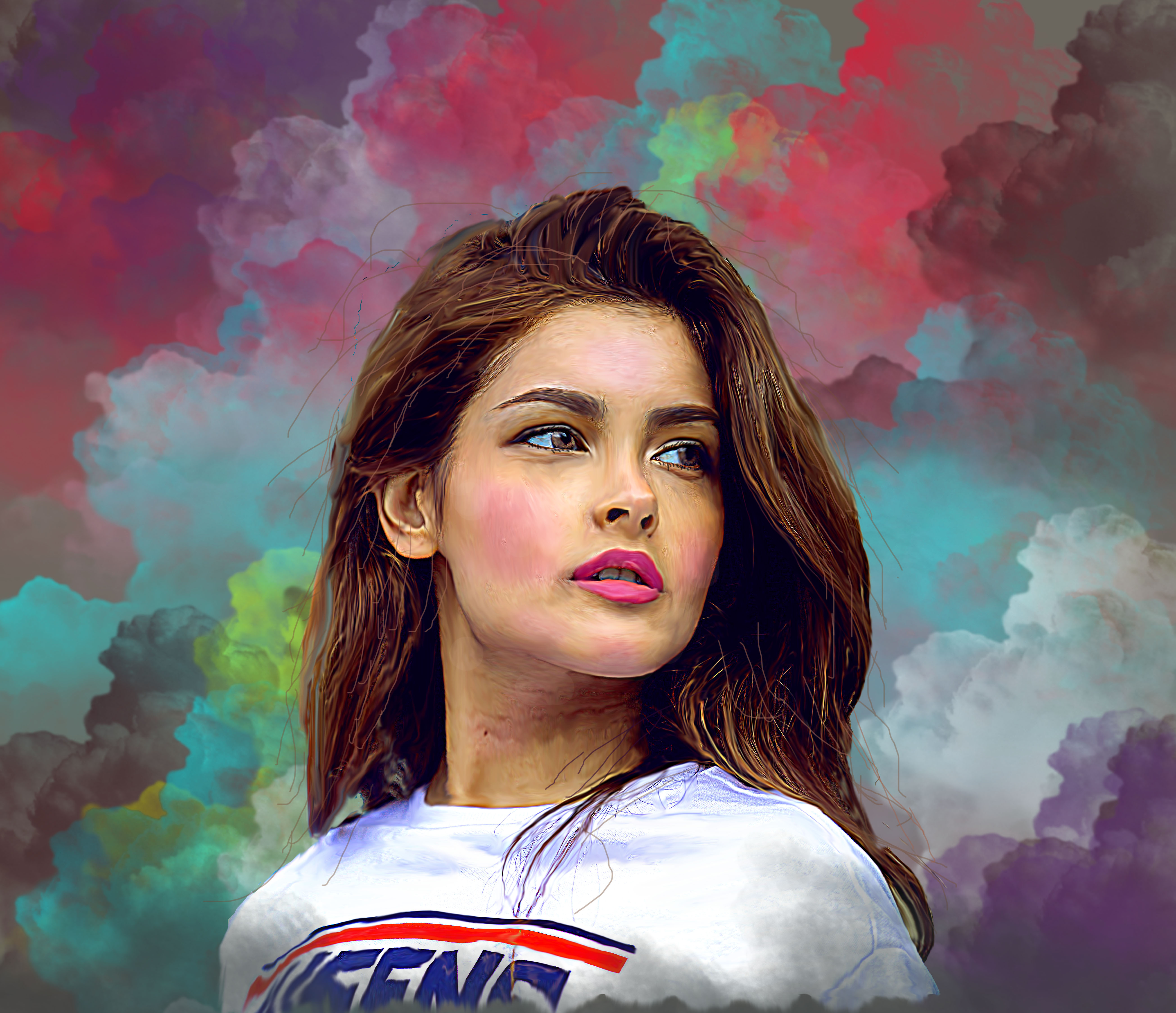 I will oil paint your 2 photos in 2hour