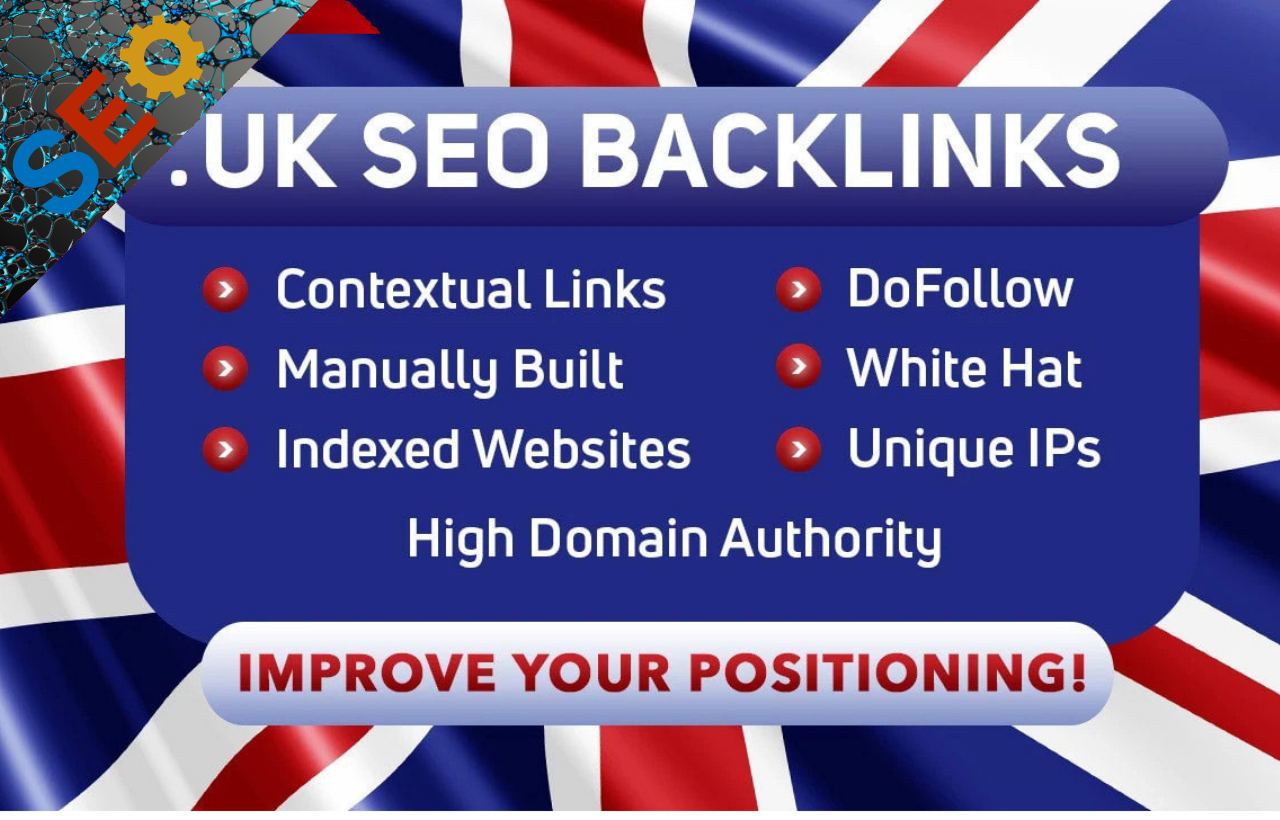 Build 50 high quality SEO co uk backlinks manual link...