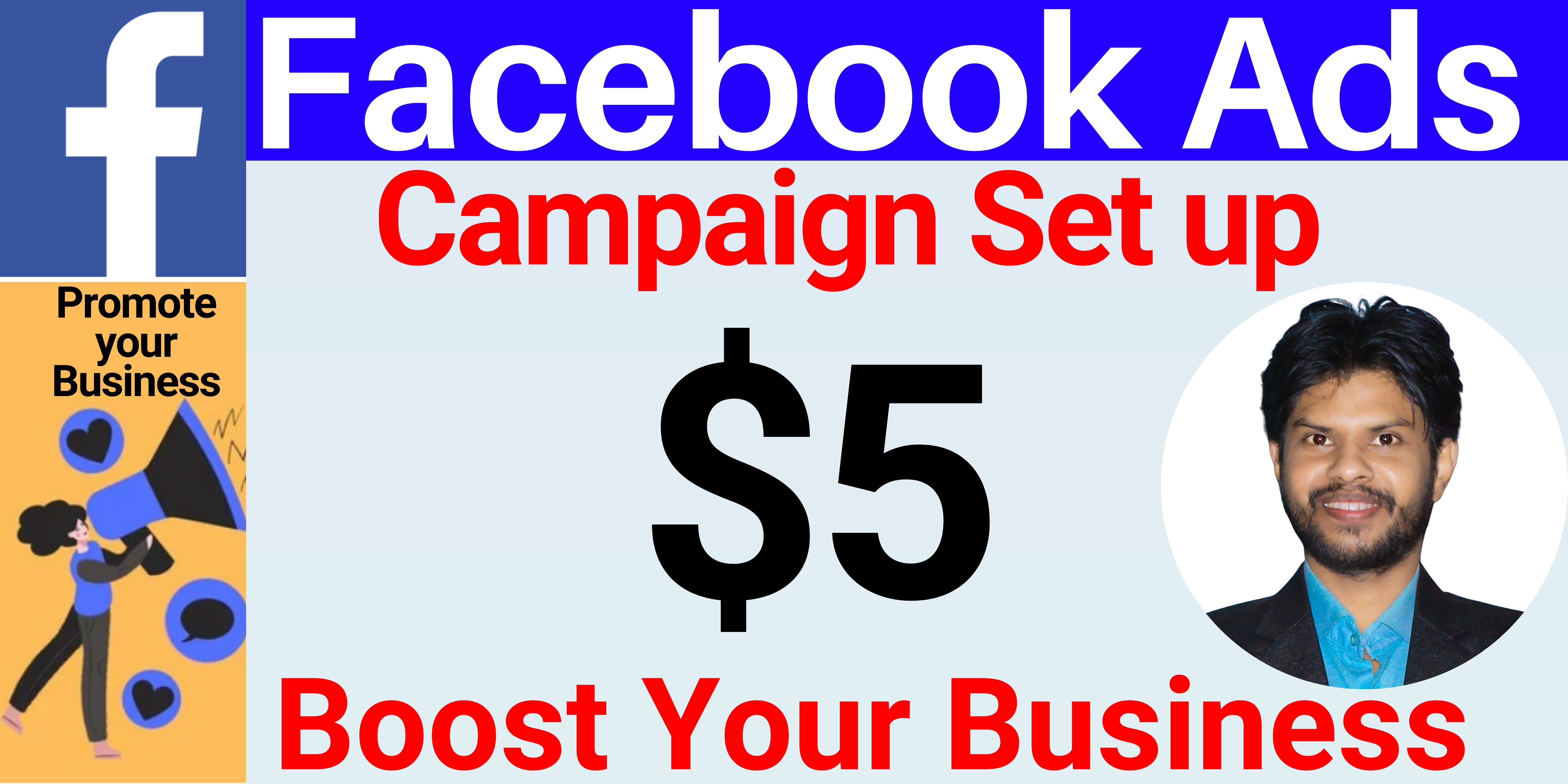 Facebook Ads Campaign Setup with Audience Research Ma...