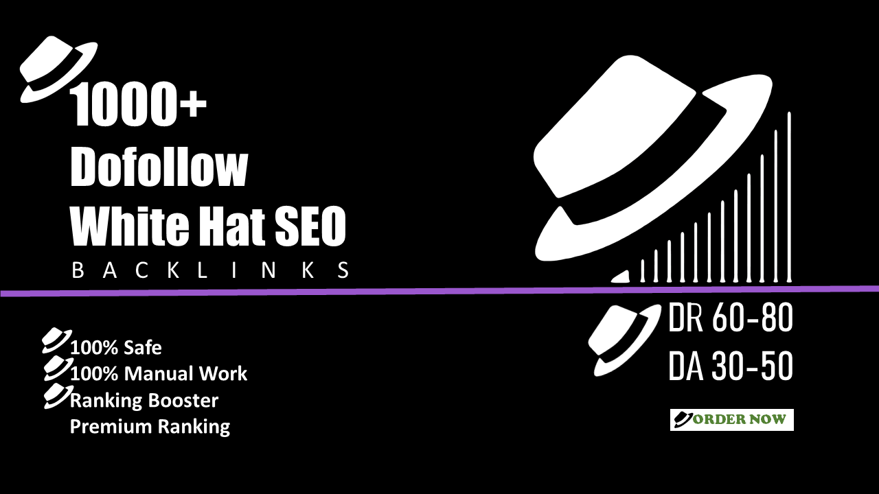 Provide 3000+ Manually white Hat SEO Dofollow Backlin...