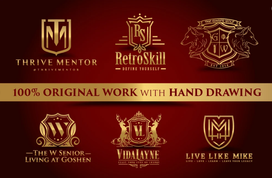 I Will Design Modern Minimalist 3 Luxury Logo In 24 H...