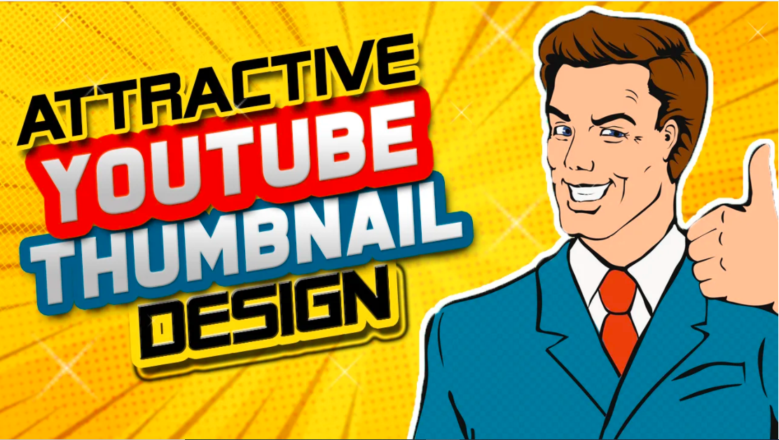 I will design attractive youtube thumbnails within 2 ...