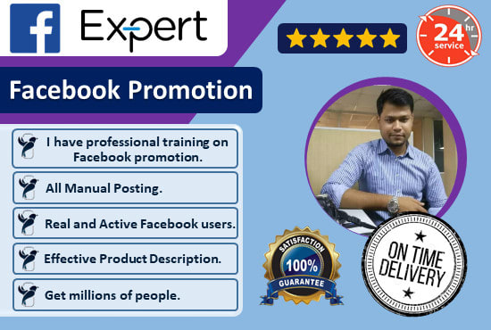 I will promote your Facebook Business page & main...
