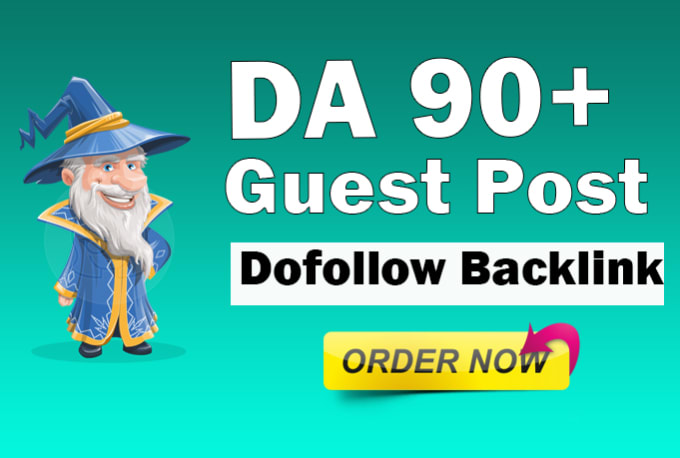 I will build publish high da90 guest post SEO dofollo...