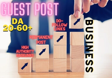 Business Guest Post On High DA website with Do-Follow...