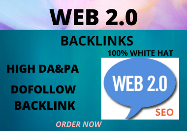I will do 70 dofollow WEB 2.0 on High Authority Perma...