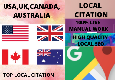 I will do 35 best Local citation SEO and Business lis...