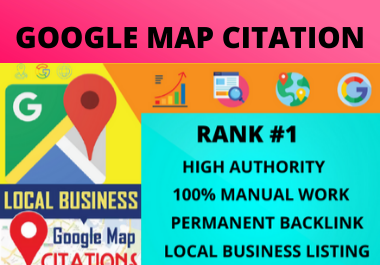 500 Google Map Citation Manual Pointing for Local Bus...