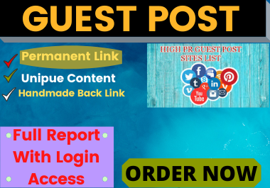 10 Guest Posts High Authority Website Unique Content ...