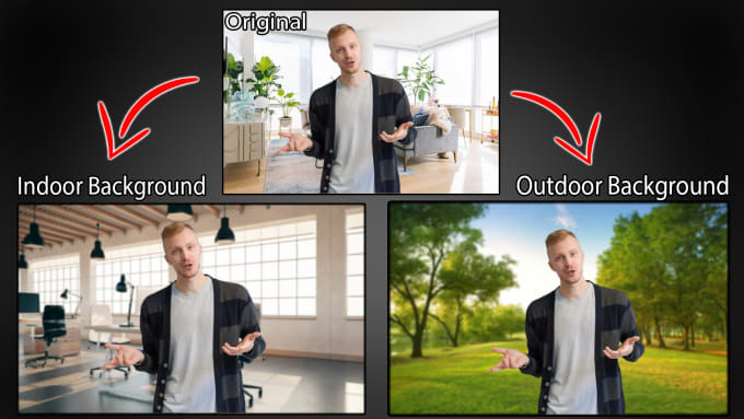I give background remover of any video