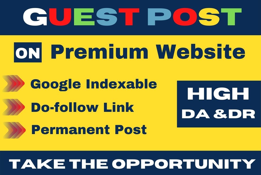 I will write and publish 5 guest post on Premium webs...