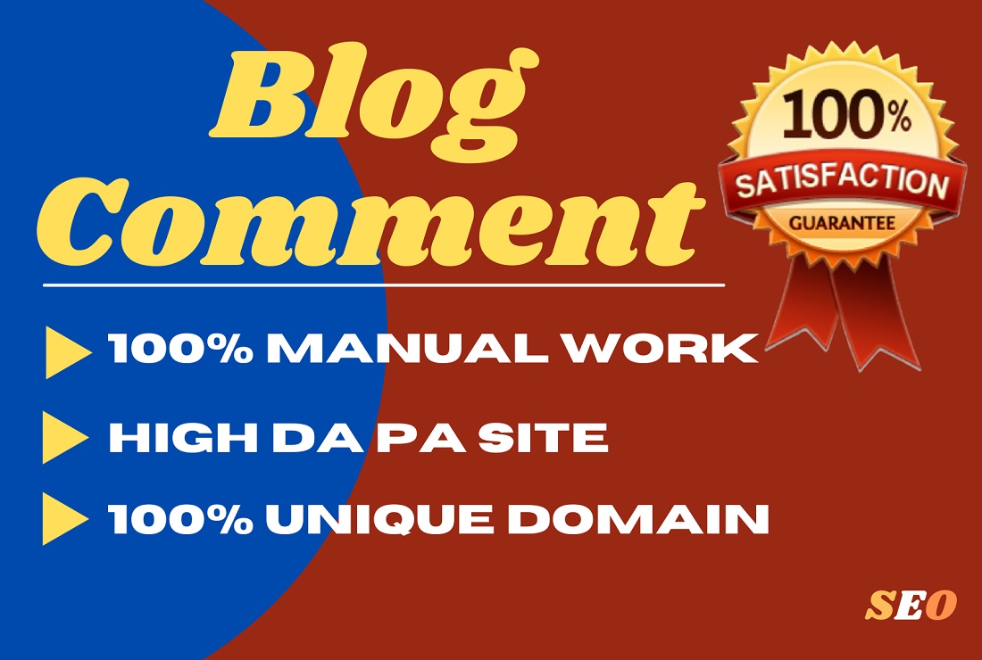 I will make 120 blog comment backlinks on the high DA...